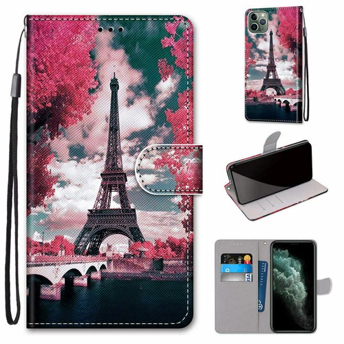 Iron Tower Flip Wallet Phone Case For Samsung S7 S8 S9 S10 S20 Note 20 A71 A10 - Picture 1 of 12