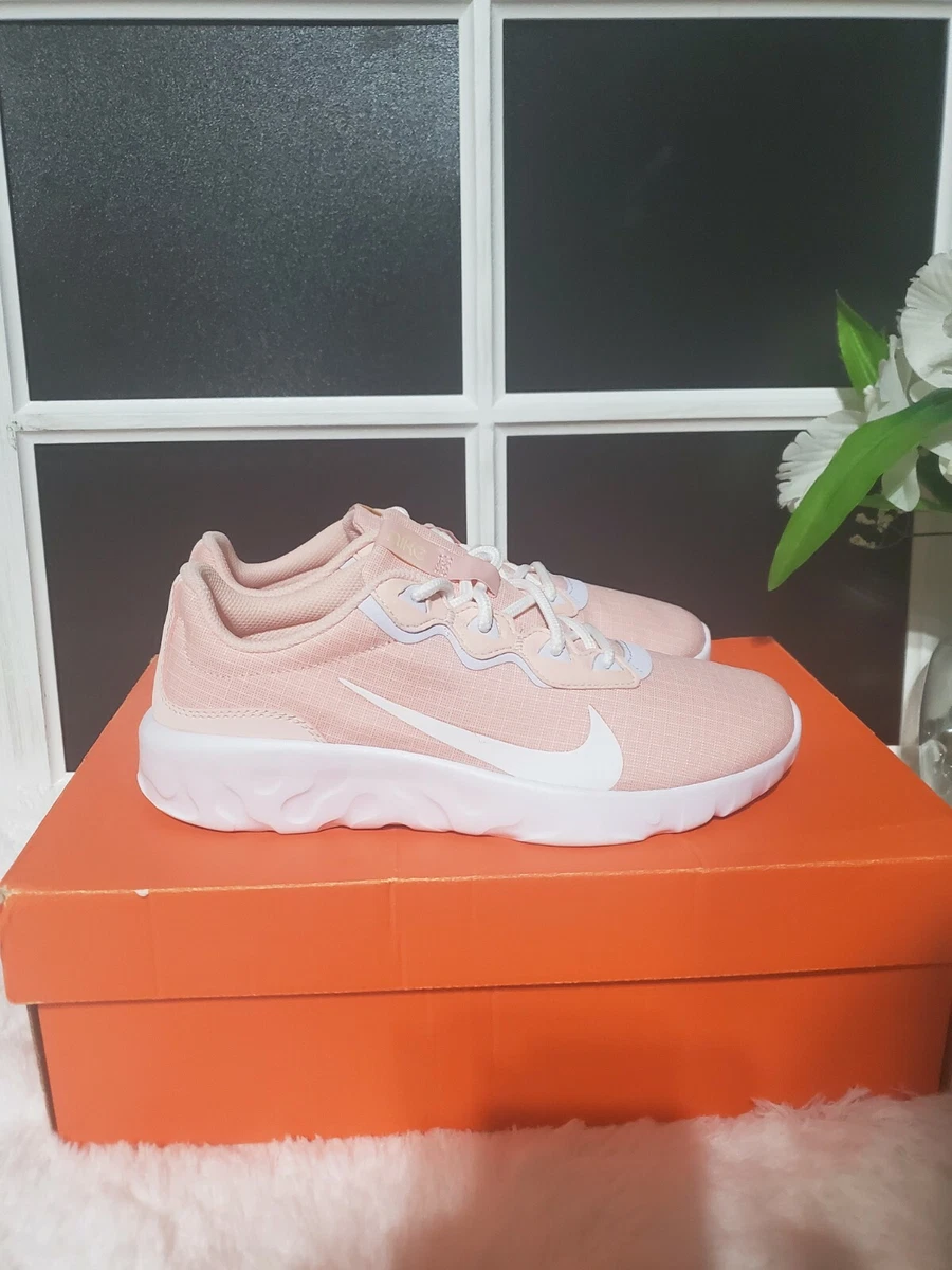Nike Explore Strada Echo Running Shoes Women s Size 7.5 Pink White CD7091 600