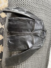 J Crew Leather Jacket Men  s Large