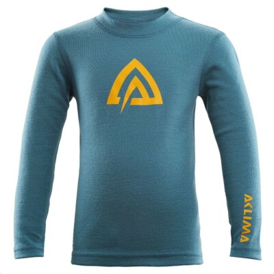 Aclima Warmwool Crew Neck children   Merinowolle 200 für Kinder  tapestry