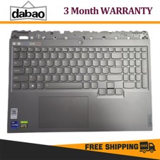 For Lenovo Legion 5 Pro 16ARH7H 5 Pro 16IAH7H Palmrest US Keyboard Touchpad RGB