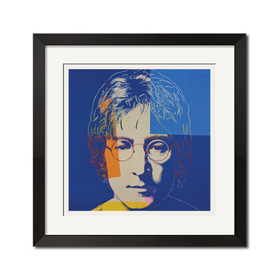 John Lennon x Andy Warhol Pop Art The Beatles Portrait 27x27