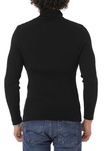 Redbridge Herren Strickpullover Rollkragen-Pullover Strickpulli Stehkragen Knit - Picture 5 of 40