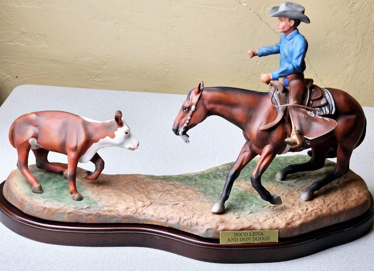 Breyer POCO LENA & DON DODGE GALLERY PORCELAIN 1999 #8101 Pre