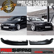 Fits 99-04 BMW E46 3-Series Front Bumper Lip ...
