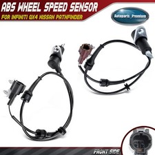 2x Front Left Right Abs Wheel Speed Sensor For Infiniti Qx4 Nissan Pathfinder 2x Front Left Right Abs Wheel Speed Sensor For Infiniti Qx4 Nissan Pathfinder