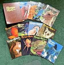 Vtg Ranger Rick Magazines 1979 National Wildlife Federation NWF Full Year of 12