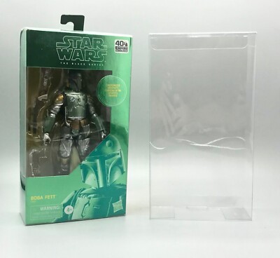 40 x Case Protector For Star Wars Black Series Action Figure Display Shield Box