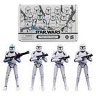 Star Wars The Vintage Collection Phase I Clone Trooper 4-pack Factor Sealed