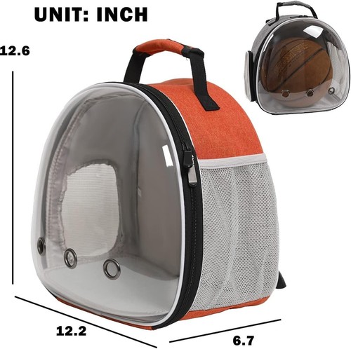 Clear Guinea Pig Backpack, Space Capsule Bubble Window Backpack Carrier for Guin - Picture 2 of 6