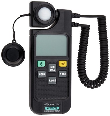 KYORITSU Digital Illuminance Meter JIS General Type A Class Compliant KEW 5204