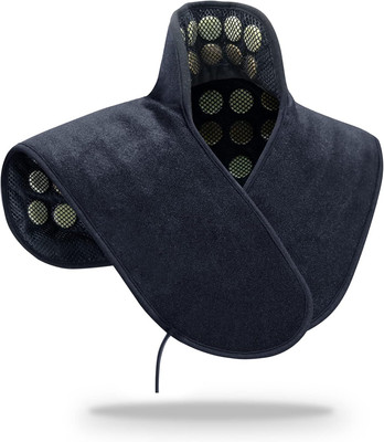 Heating Pad for Neck and Shoulder, Natural Jade and Tourmaline Stones, Auto Shut