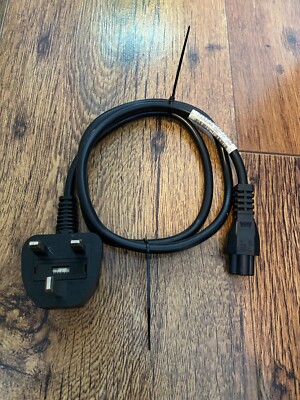 UK 3-poliges Netz Kleeblatt C5 Kleeblatt Stromkabel Kabel 1,8 m für Laptop