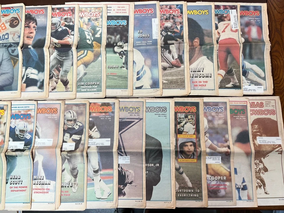DALLAS COWBOYS WEEKLY NEWSPAPER - SOLD BY THE ISSUE - BUY MORE SAVE MORE - Image 2 of 4