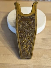 Vintage Floral Design Molded Plastic Boot Jack 