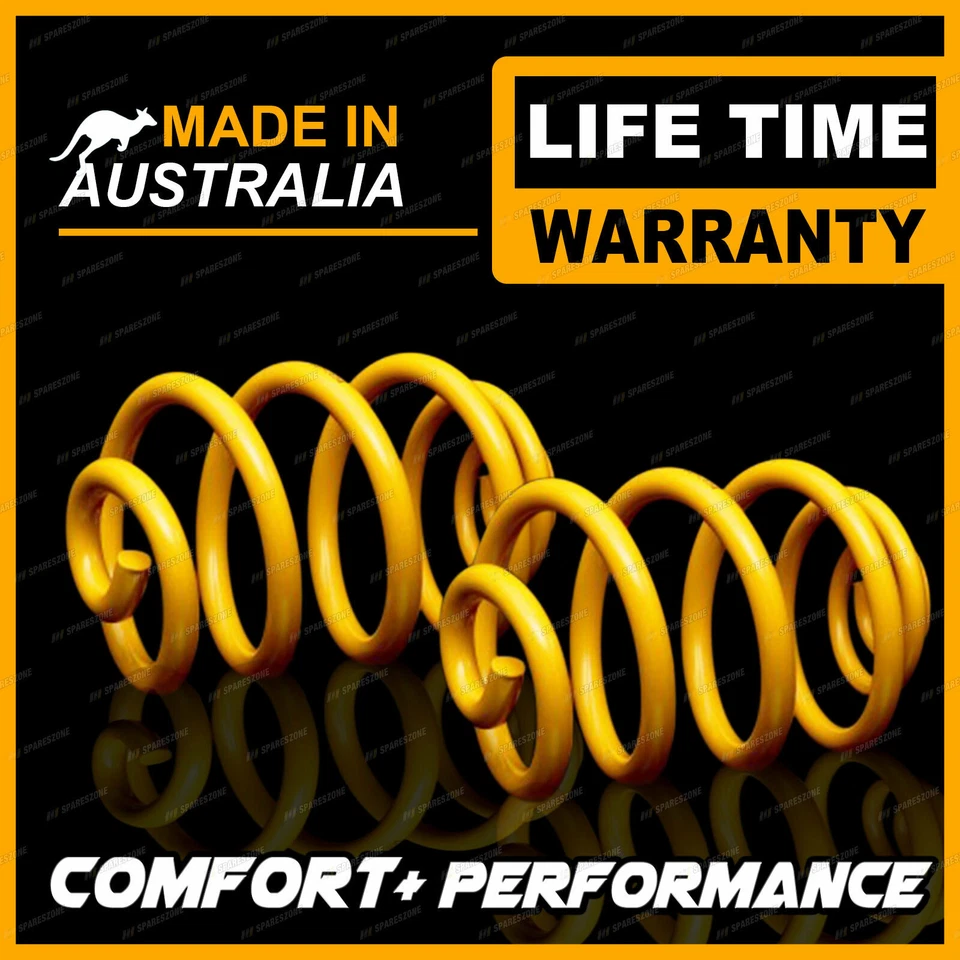 2 Front King Super Low Coil Springs for FORD LASER KA KB KC KE 1981-1990 - image 2 of 2