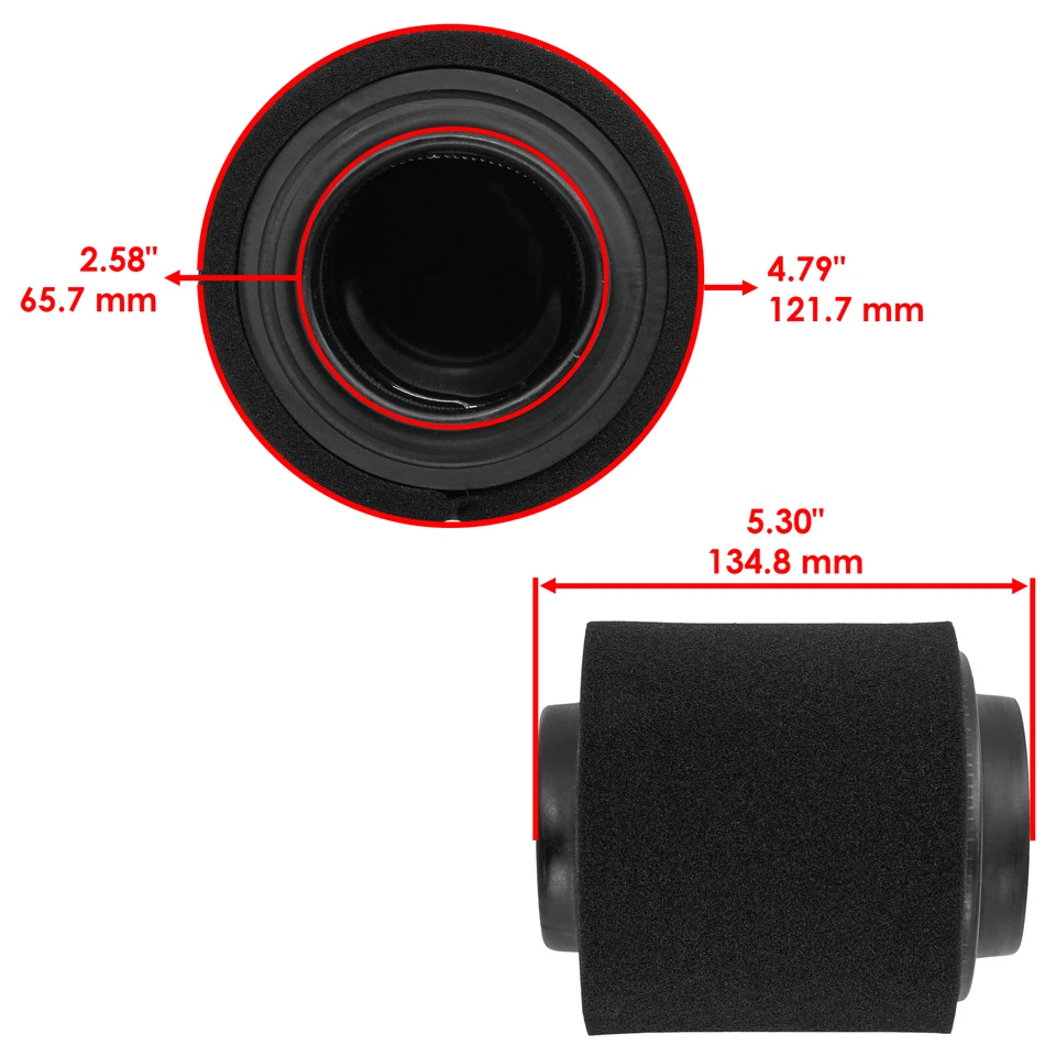 Filtro de aire Caltric 1253355 para Polaris Trail Blazer 250 2001-2006 Foto 2 de 4