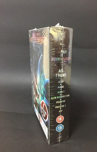 ALIEN & PREDATOR - ALL 7 FILMS ULTIMATE DVD SET - REGION 2 PAL - NEW & SEALED - Imagen 3 de 3