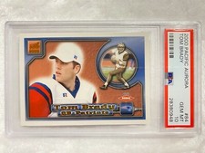 GRADED TOM BRADY ROOKIE 2000 PACIFIC AURORA #84 RC PSA 10 PATRIOTS MINT!