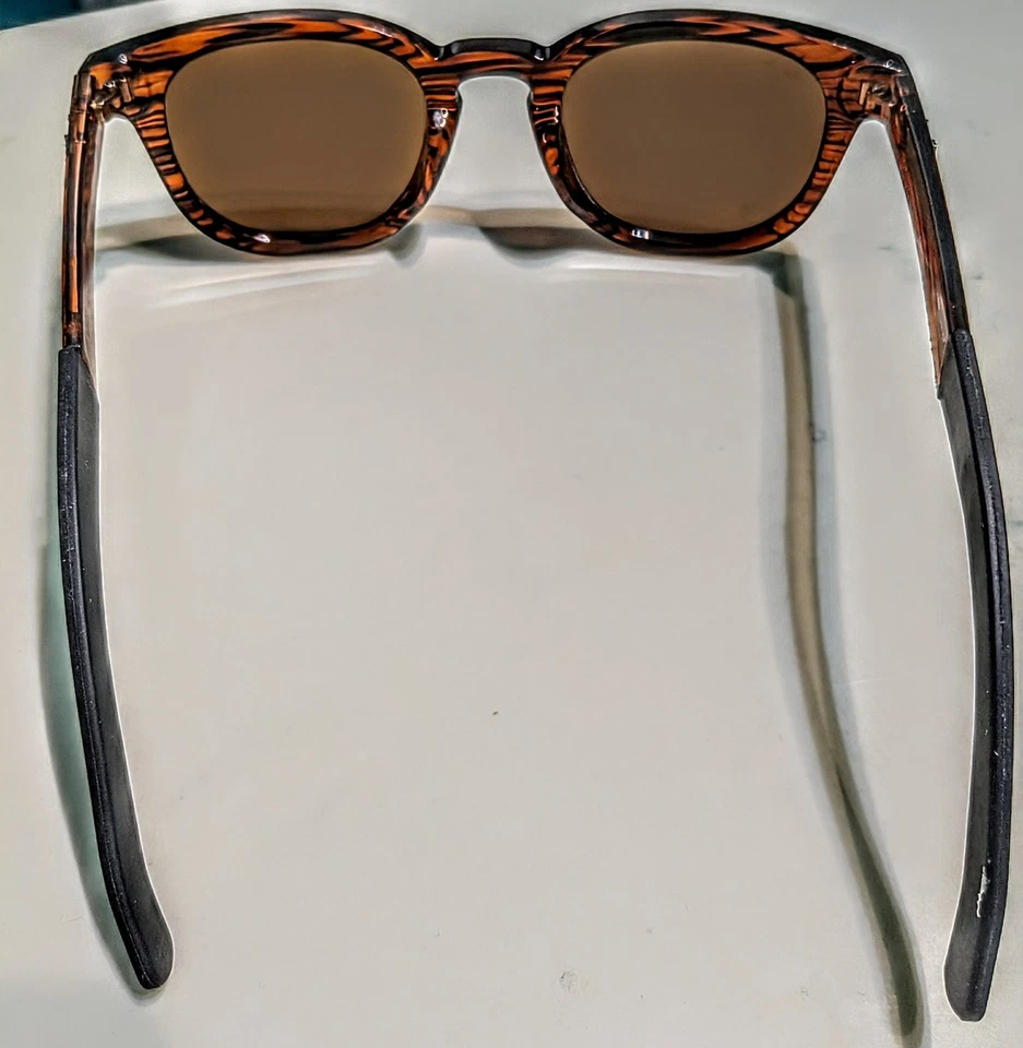 Óculos de sol Maui Jim - cor olho de tigre com lentes polarizadas marrons - Imagem 2 de 3