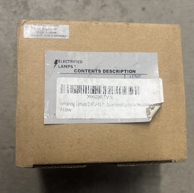 Original Osram Lamp With Housing For Epson ELPLP43