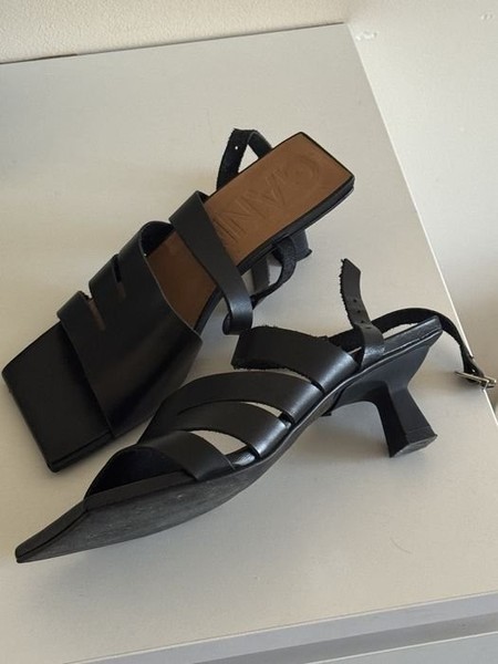 Women Ganni Heels Black 38