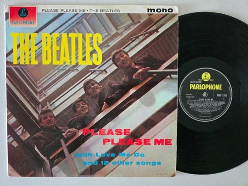 The Beatles ‎– Please Please Me VINYL LP UK 1963 (VINYL VG/ COVER VG+)