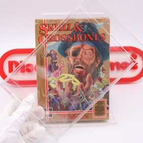 NES Nintendo Game SKULL & AND CROSSBONES - TENGEN - NEW & Factory Sealed!