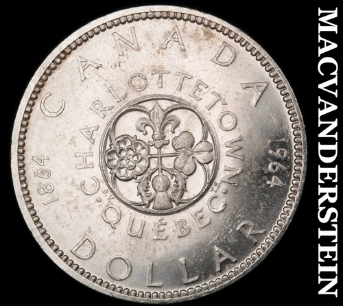 1964 Canada Silver One Dollar- Scarce High Grade Luster No Reserve #i7493