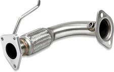 JY PERFORMANCE Front Flex Pipe Compatible With 2003-2007 2.4L Honda Accord