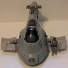 Vintage Star Wars 1981 Boba Fett’s Slave 1 One Ship Incomplete W/Boba Fett Fig