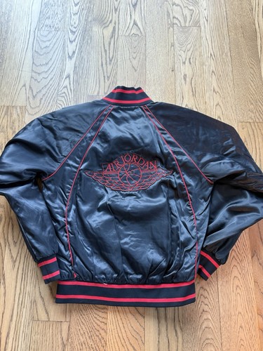 Vintage 1985 Nike Air Jordan Satin Wings Jacket (S)
