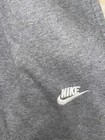 Nike Sweatpants Adult XL Gray Fleece Elastic Waist Straight Leg — photo 7