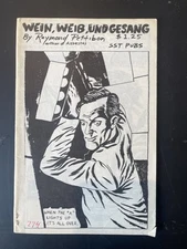 Raymond Pettibon Zine Ed 500 Wein Weib Und Gesang Rare! 