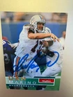 Dan Marino Autographed Miami Dolphins Football Card (w/COA)