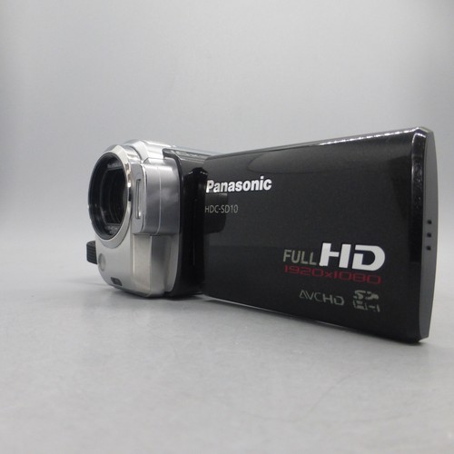 Panasonic HDC-SD10 Handheld High Definition Camcorder Black Tested - Picture 2 of 8