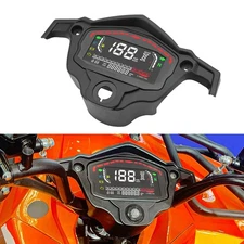 Universal Motorcycle Meter Digital Speedometer LCD Tachometer Dash Board