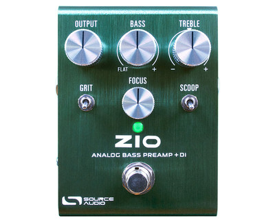 Source Audio SA272 ZIO Analog Bass Preamp+DI Pedal - Open Box