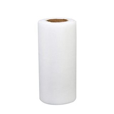 1 Roll of 22m x 15cm Banquet Wedding DIY Tulle Craft Tutu Decoration White 