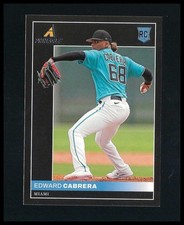 Edward Cabrera 2022 Panini Chronicles Pinnacle Rookie Card!!. rookie card picture