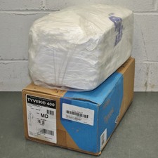  25 Dupont Coveralls TY125SWHMD002500, Size Medium, White, Made with Tyvek 400