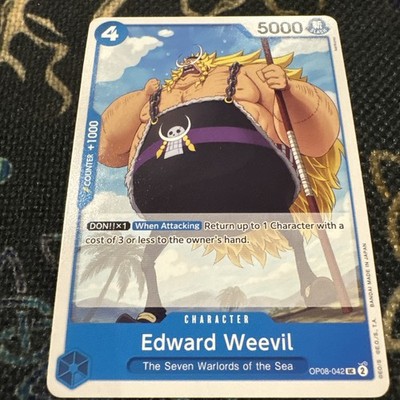 One Piece Card Game Weevil Edward - OP08-042 UC - Two Legends