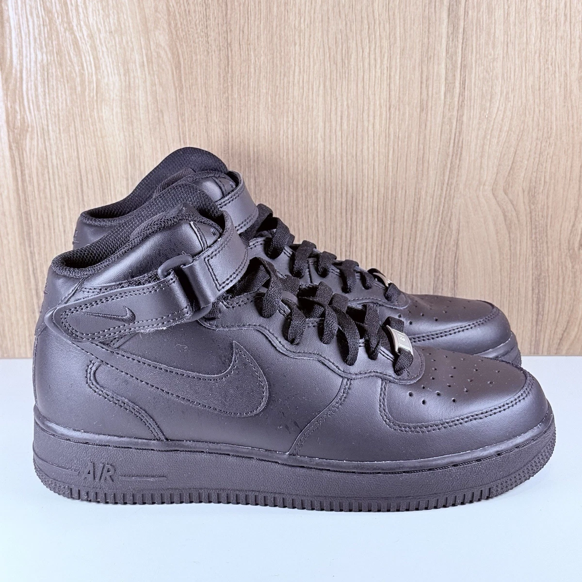 Las mejores ofertas en Nike Air Force 1 Mid '07 Triple Black | eBay