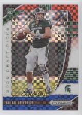 2020 Panini Prizm Draft Picks Rookies Red White & Blue 86/99 Brian Lewerke 03cg