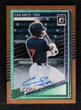 2025 Donruss Optic Copper Glitter Prizm Signatures 4/6 Cam Smith #173 Auto 13d7