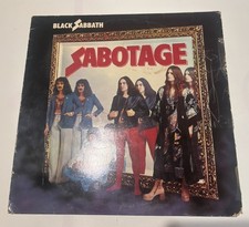 Black Sabath Sabotage Vinyl UK Press Early 1980s Read Description
