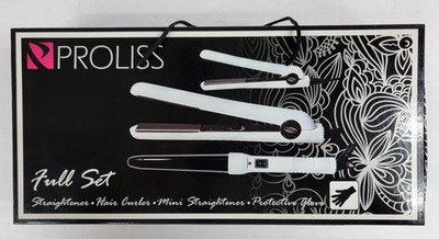 #Proliss Infusion Styling Set Hair Straightener + Curling Wand + Mini Flat Iron