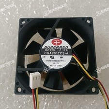 1 szt. wentylator SUPERRED CHA8012CS-A DC12V 0,17A 8025 8CM 3-przewodowy wentylator chłodzący #D6