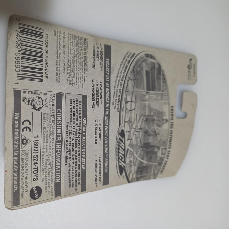 Hot Wheels Blue Nissan Skyline 2002 First Editions #7/42 F41 - Image 4 of 4