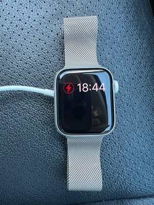 Apple Watch Series 40 mm Stainless Steel Case with Milanese Loop